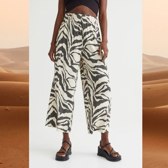H&M Printed Pants - Picture 1 of 8